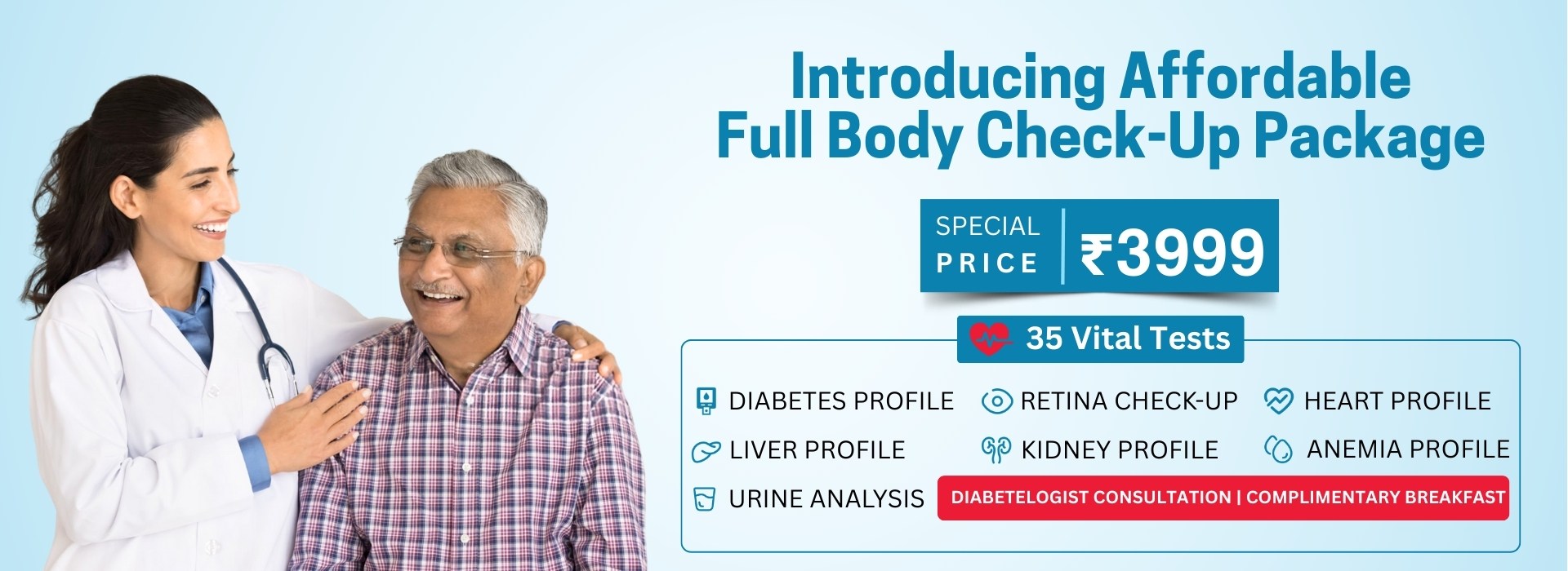 New Affordable Full Body Checkup Package
